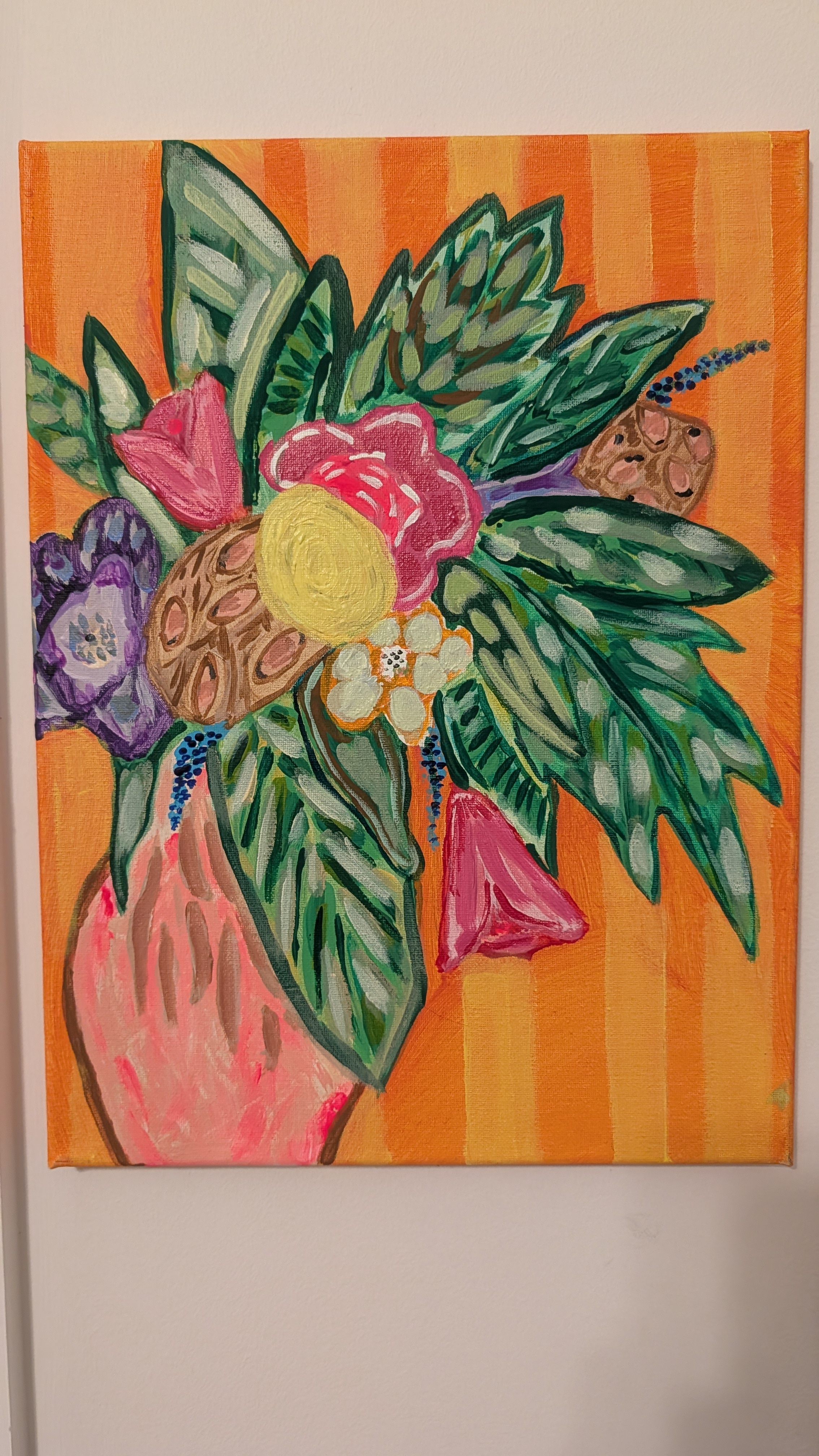 Emmy Brooks in her studio